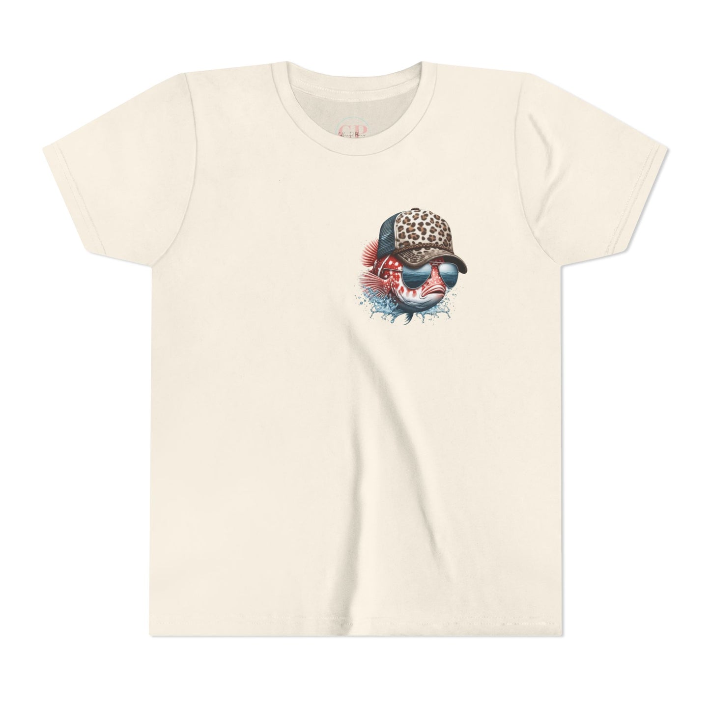 Kids Fishing Tee - CaffeinatedPlanner Family Exclusive Design: 'Bait Babe'