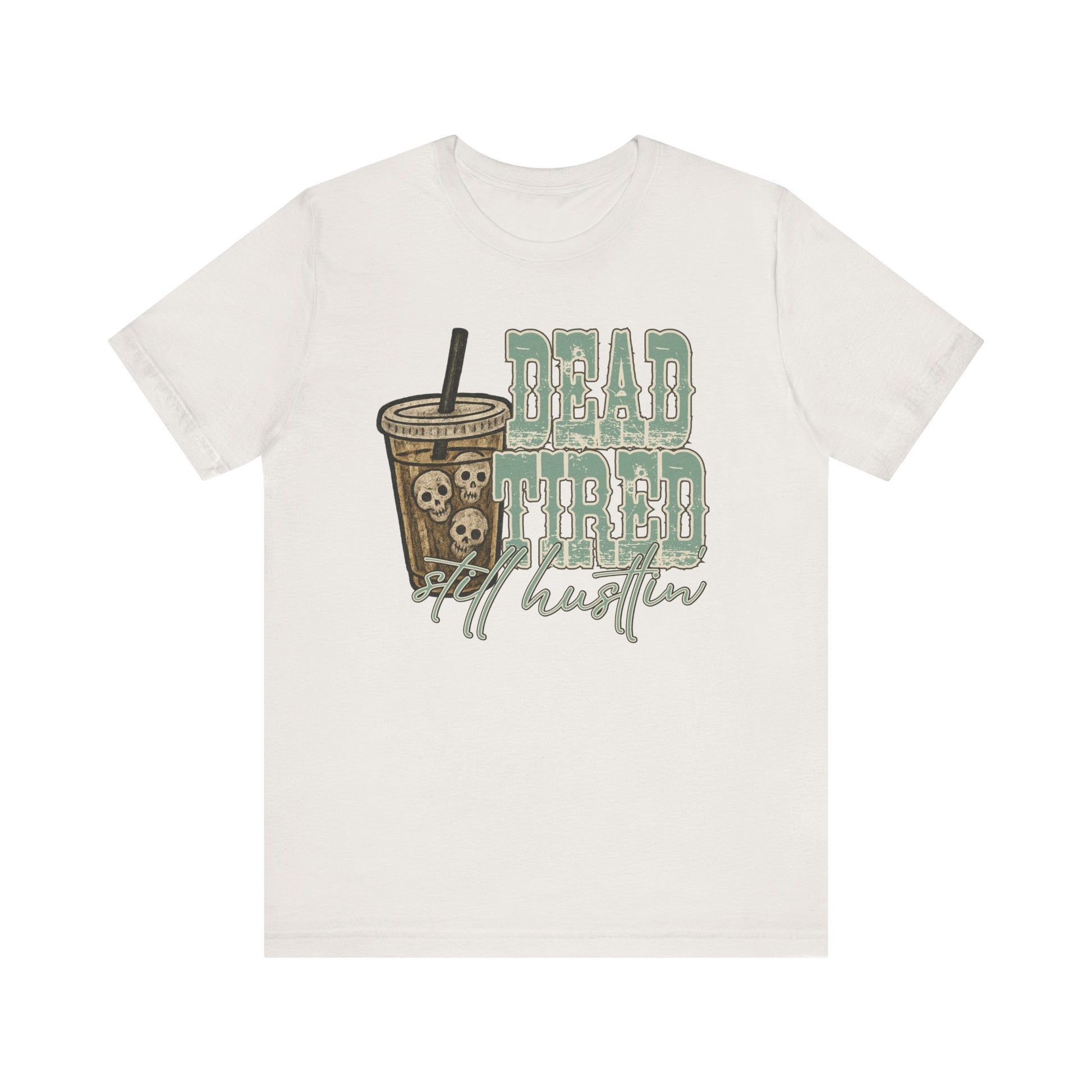 Skeleton Head Iced Coffee Unisex Tee