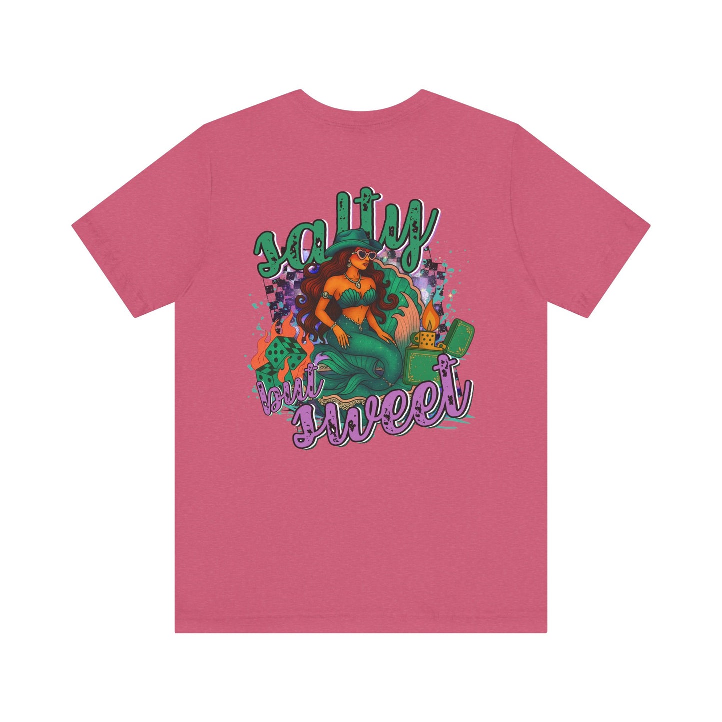 Short Sleeve Tee - Western Mermaid Baddie Design