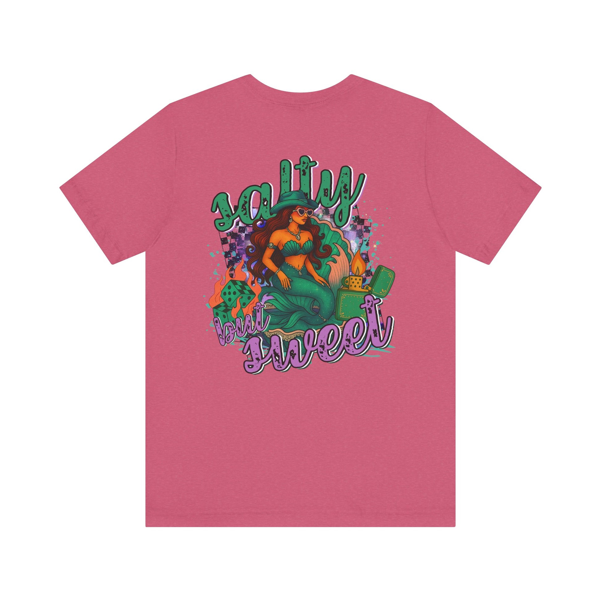 Short Sleeve Tee - Western Mermaid Baddie Design