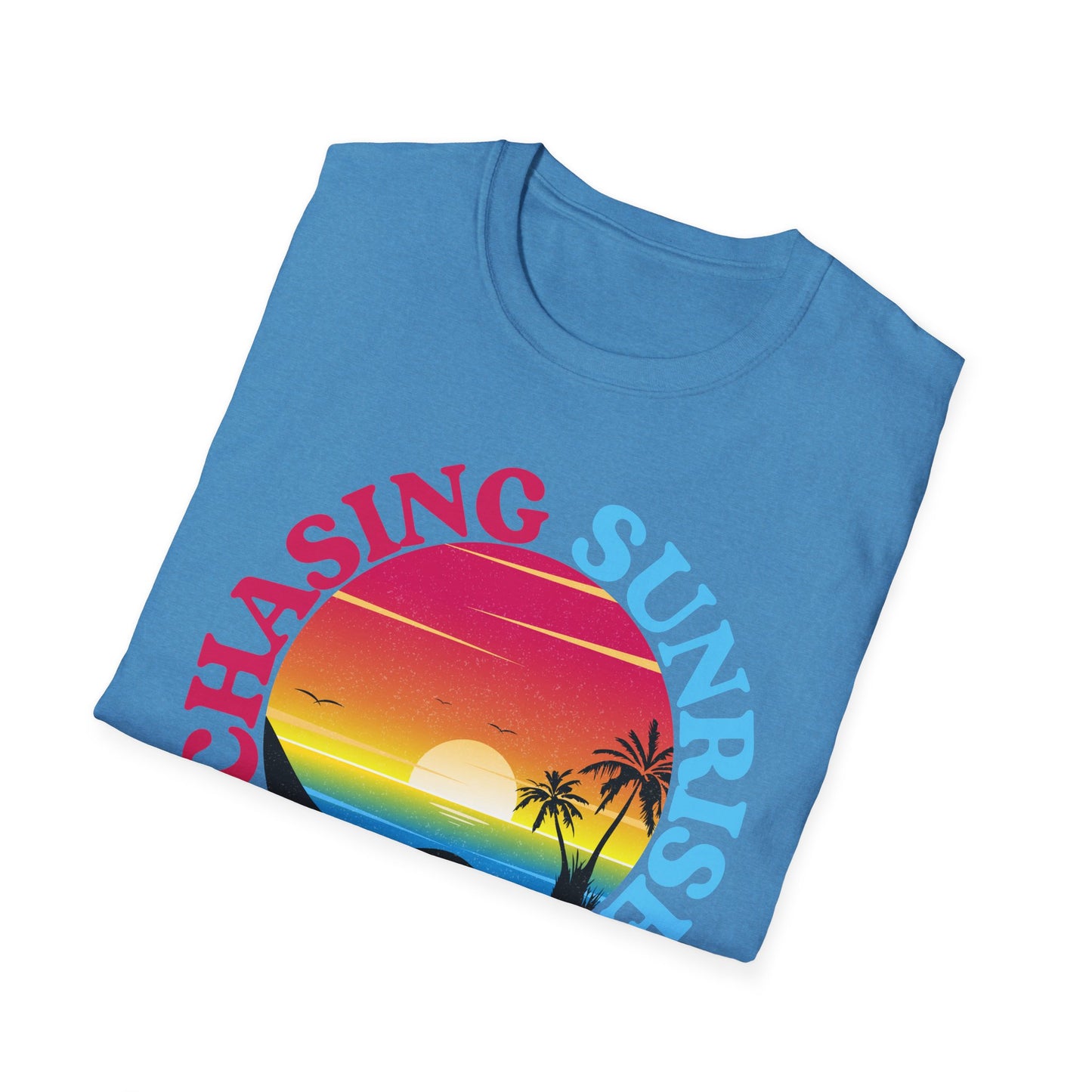 Chasing Sunrise, Finding Peace Unisex T-Shirt