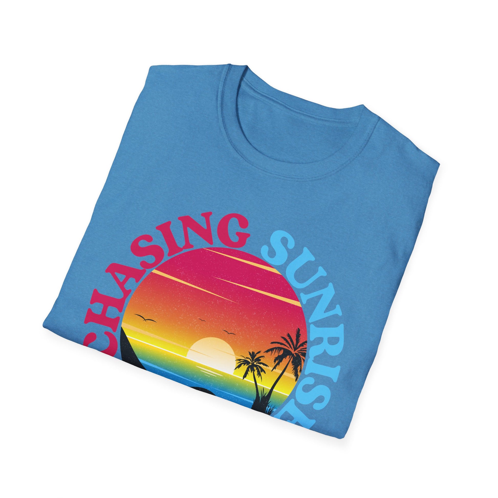 Chasing Sunrise, Finding Peace Unisex T-Shirt