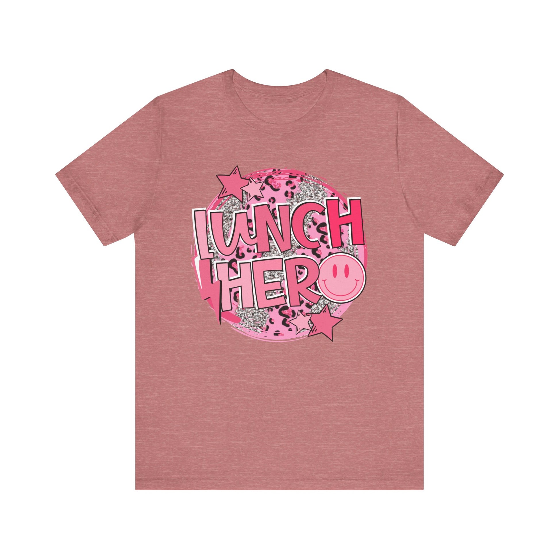 Lunch Hero Unisex Tee - Cafeteria Staff Shirt * Front Design Only