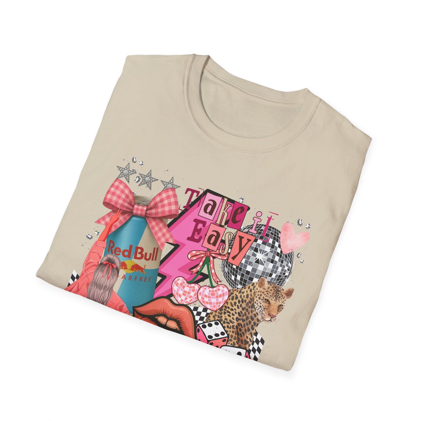 Sugar Free Red Bull Collage Unisex T-Shirt