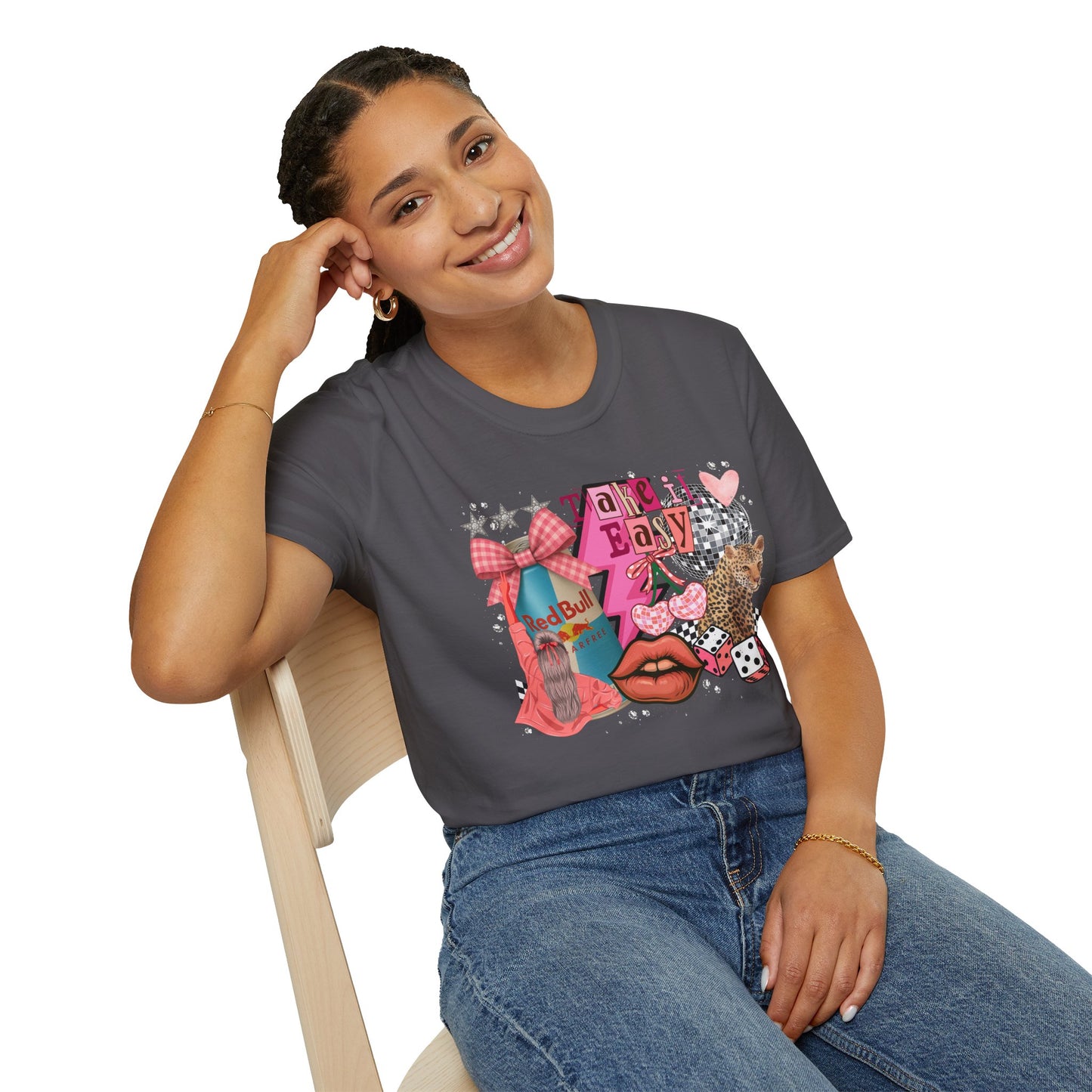 Sugar Free Red Bull Collage Unisex T-Shirt