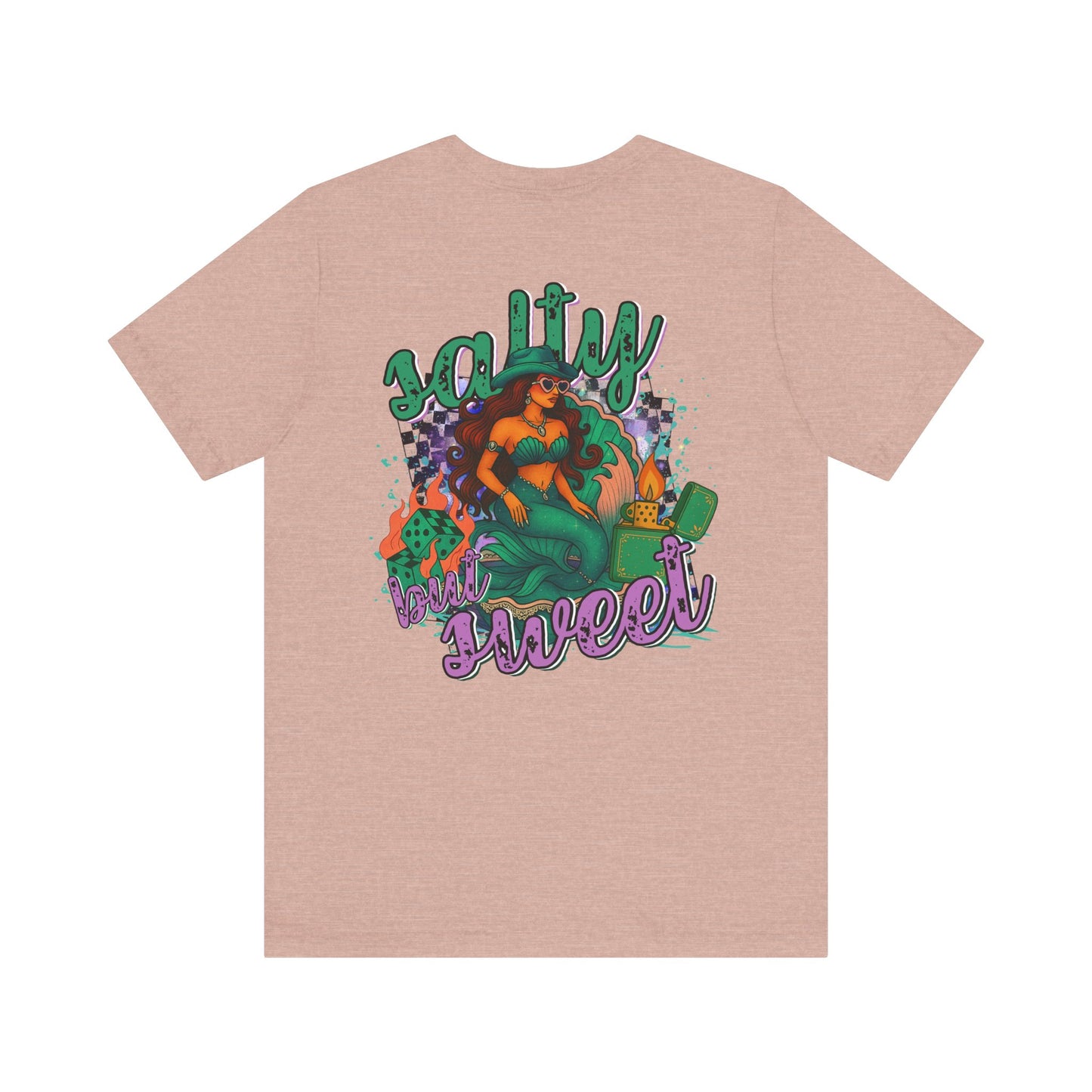 Short Sleeve Tee - Western Mermaid Baddie Design