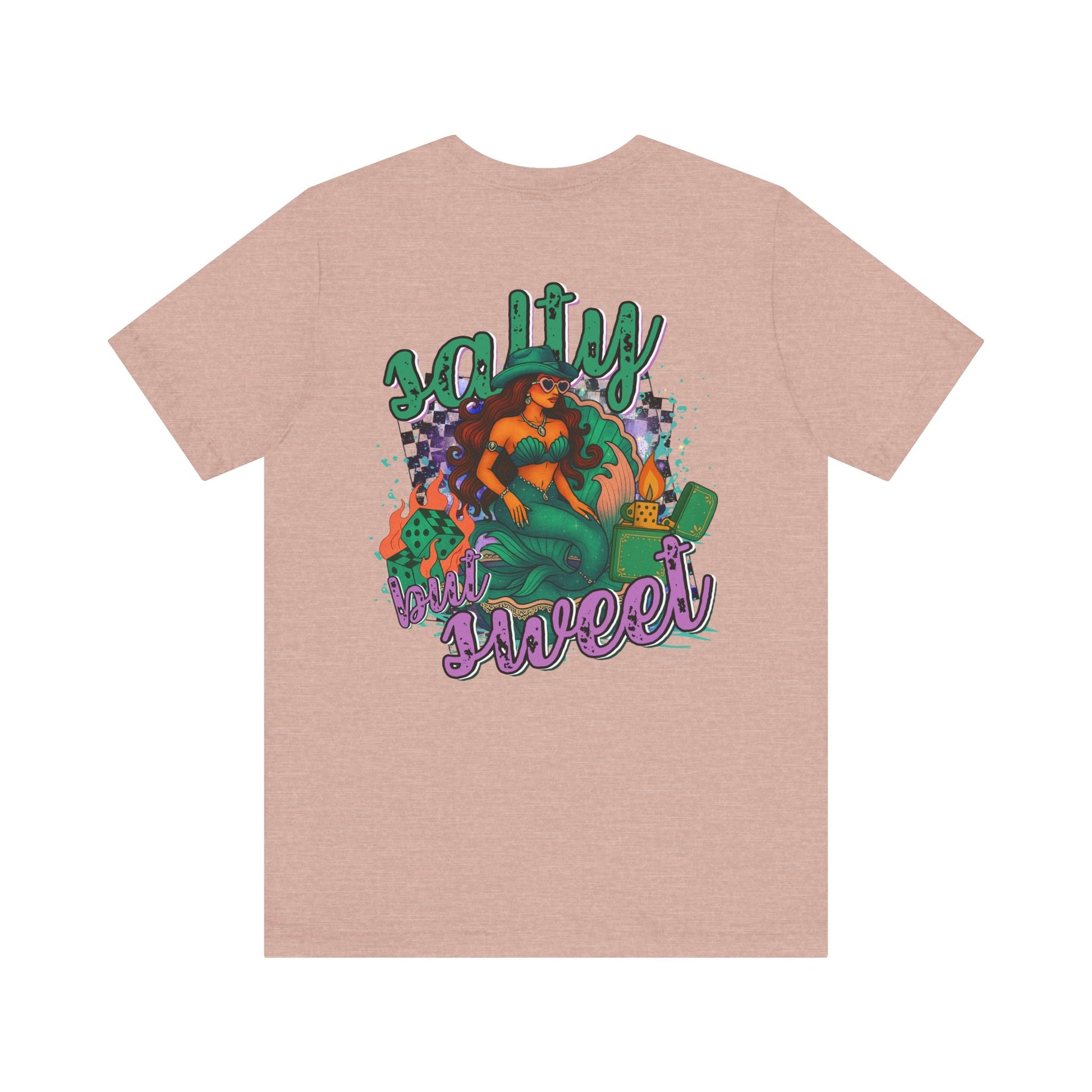 Short Sleeve Tee - Western Mermaid Baddie Design