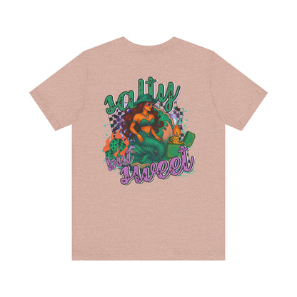 Short Sleeve Tee - Western Mermaid Baddie Design