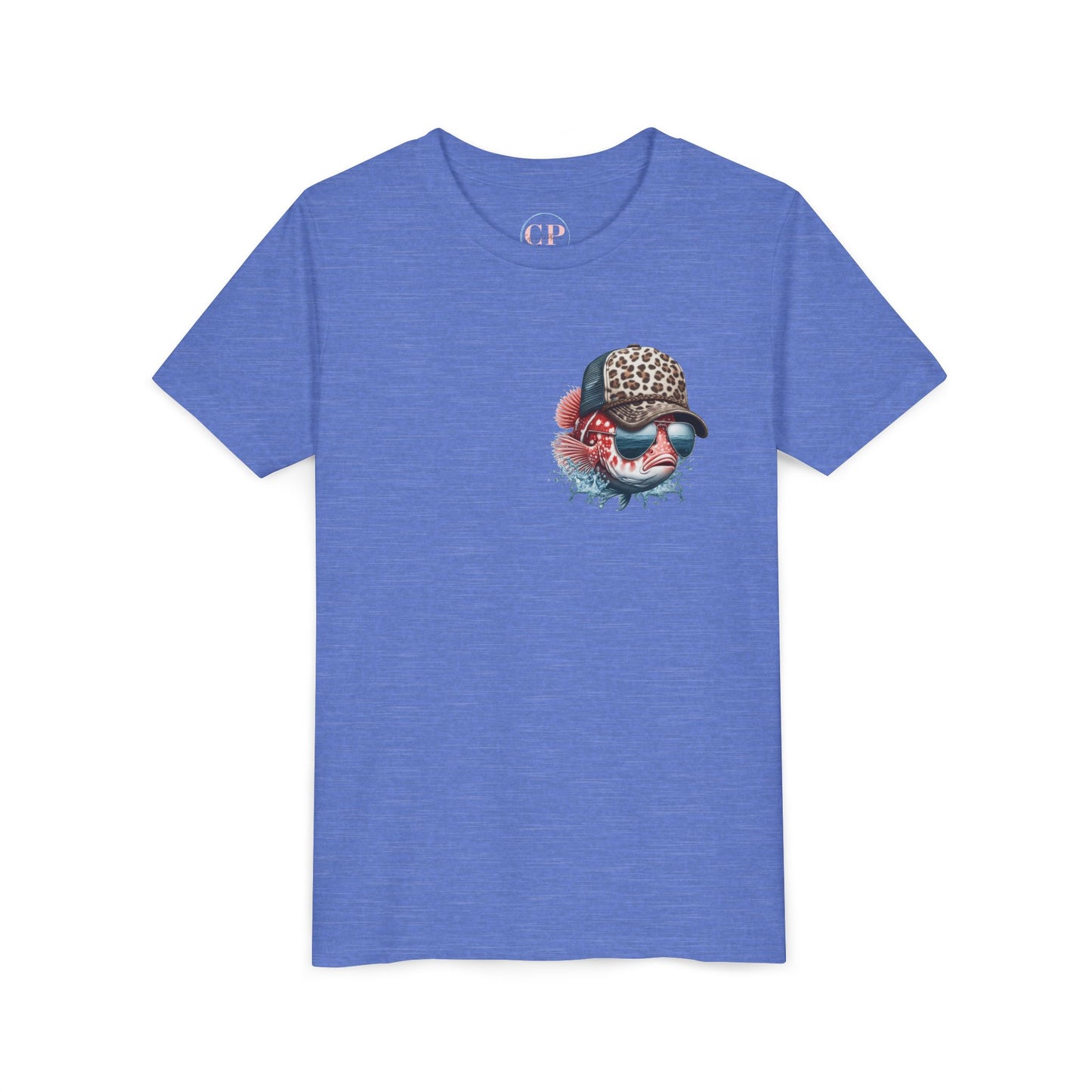 Kids Fishing Tee - CaffeinatedPlanner Family Exclusive Design: 'Bait Babe'