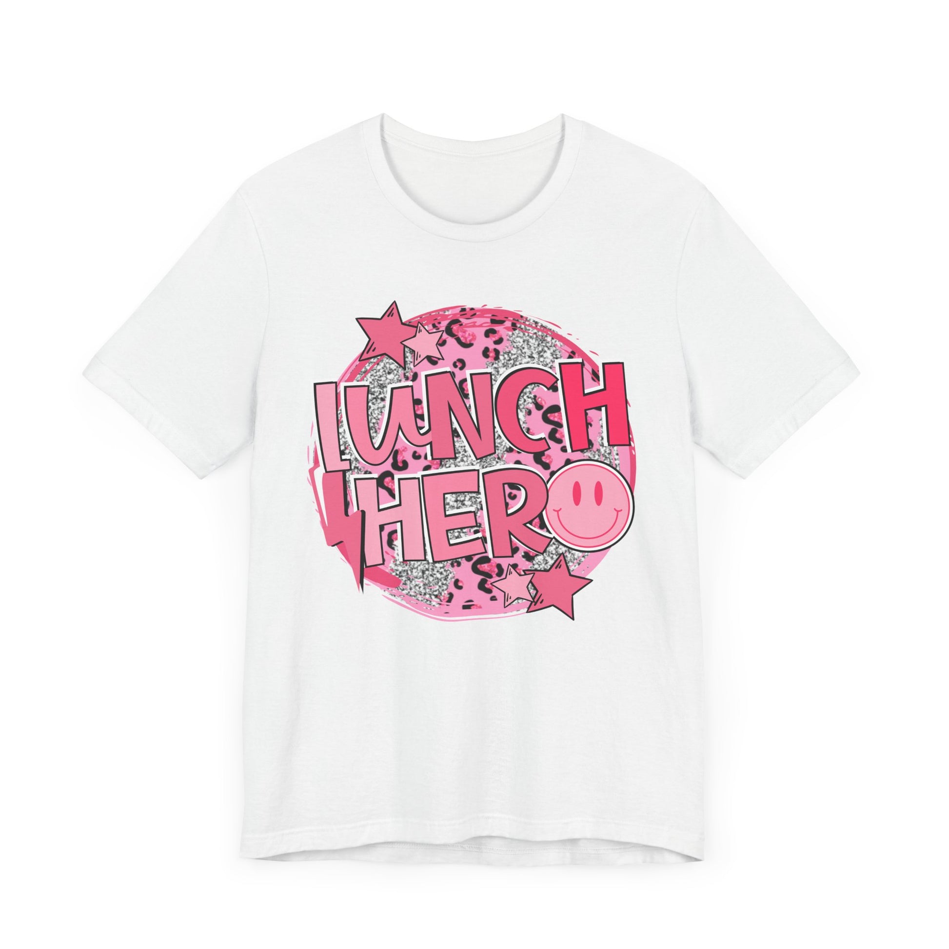 Lunch Hero Unisex Tee - Cafeteria Staff Shirt * Front Design Only
