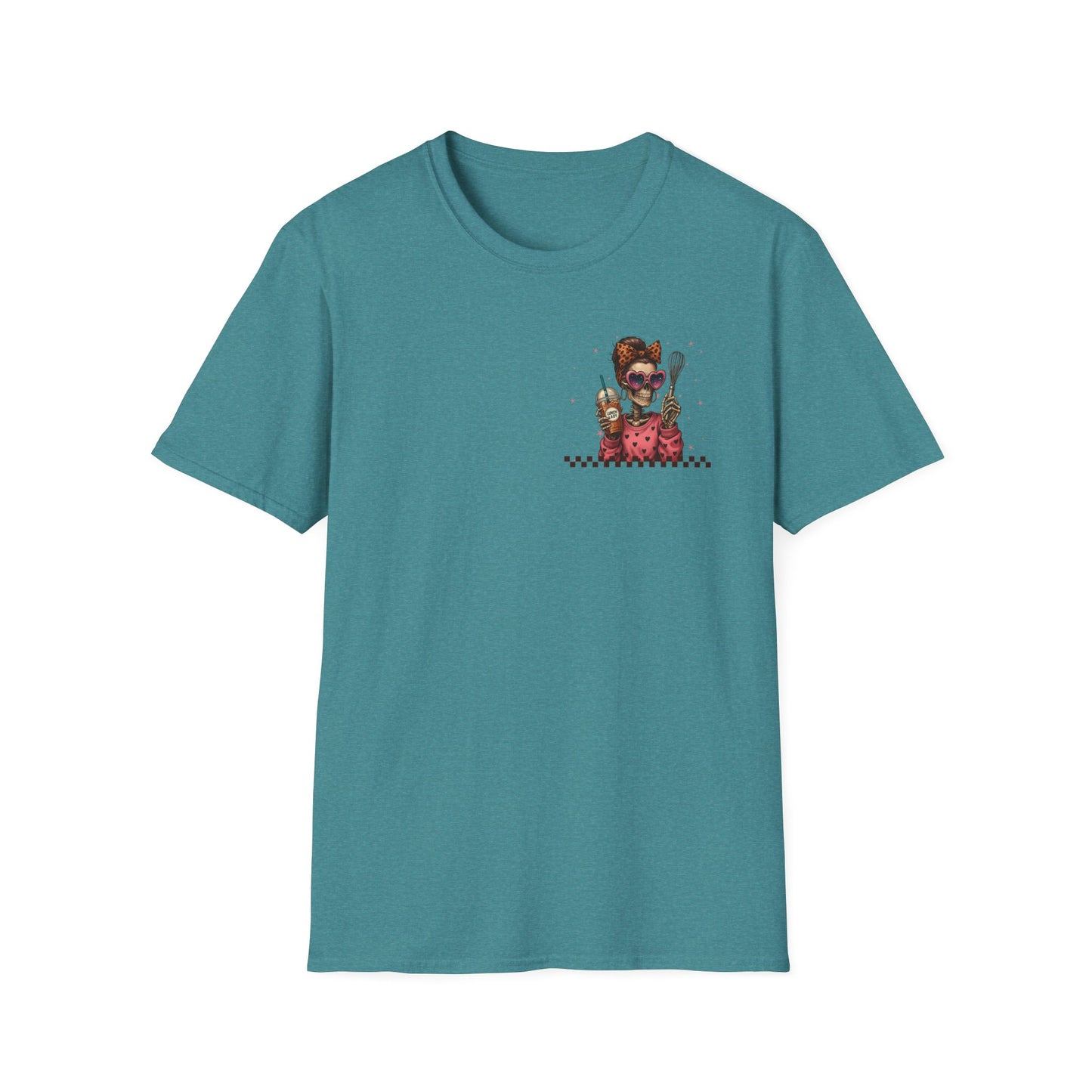 Lunch Lady Unisex T-Shirt - Running on Iced Coffee & School Lunch Schedules