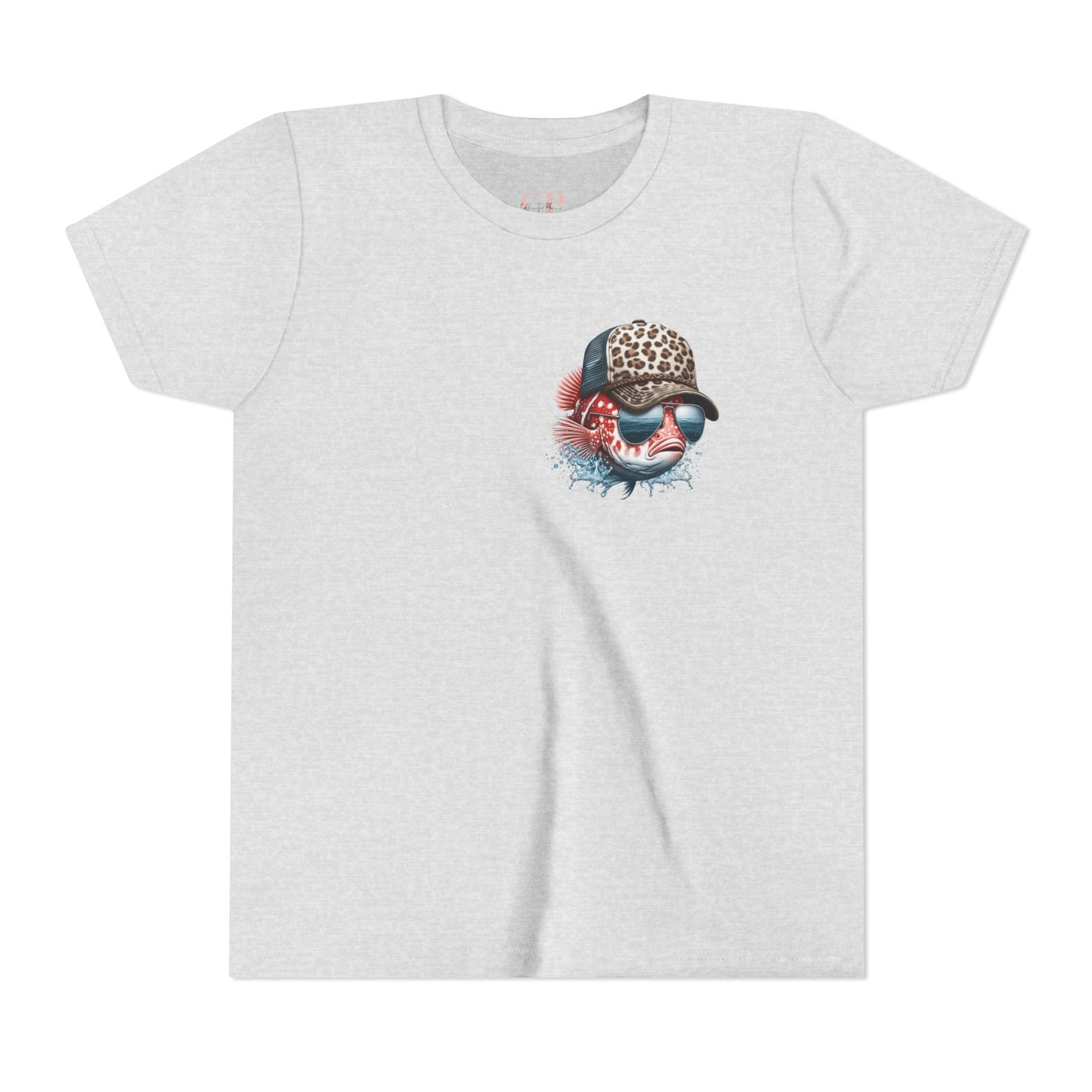 Kids Fishing Tee - CaffeinatedPlanner Family Exclusive Design: 'Bait Babe'