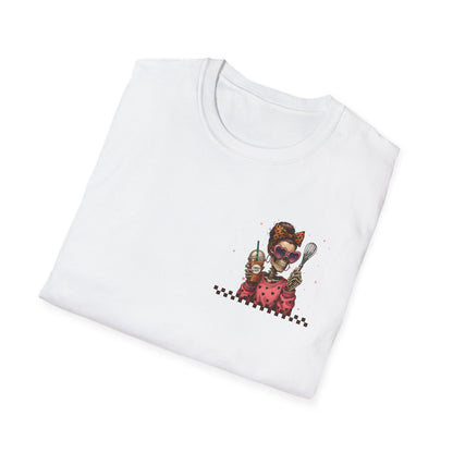 Lunch Lady Unisex T-Shirt - Running on Iced Coffee & School Lunch Schedules