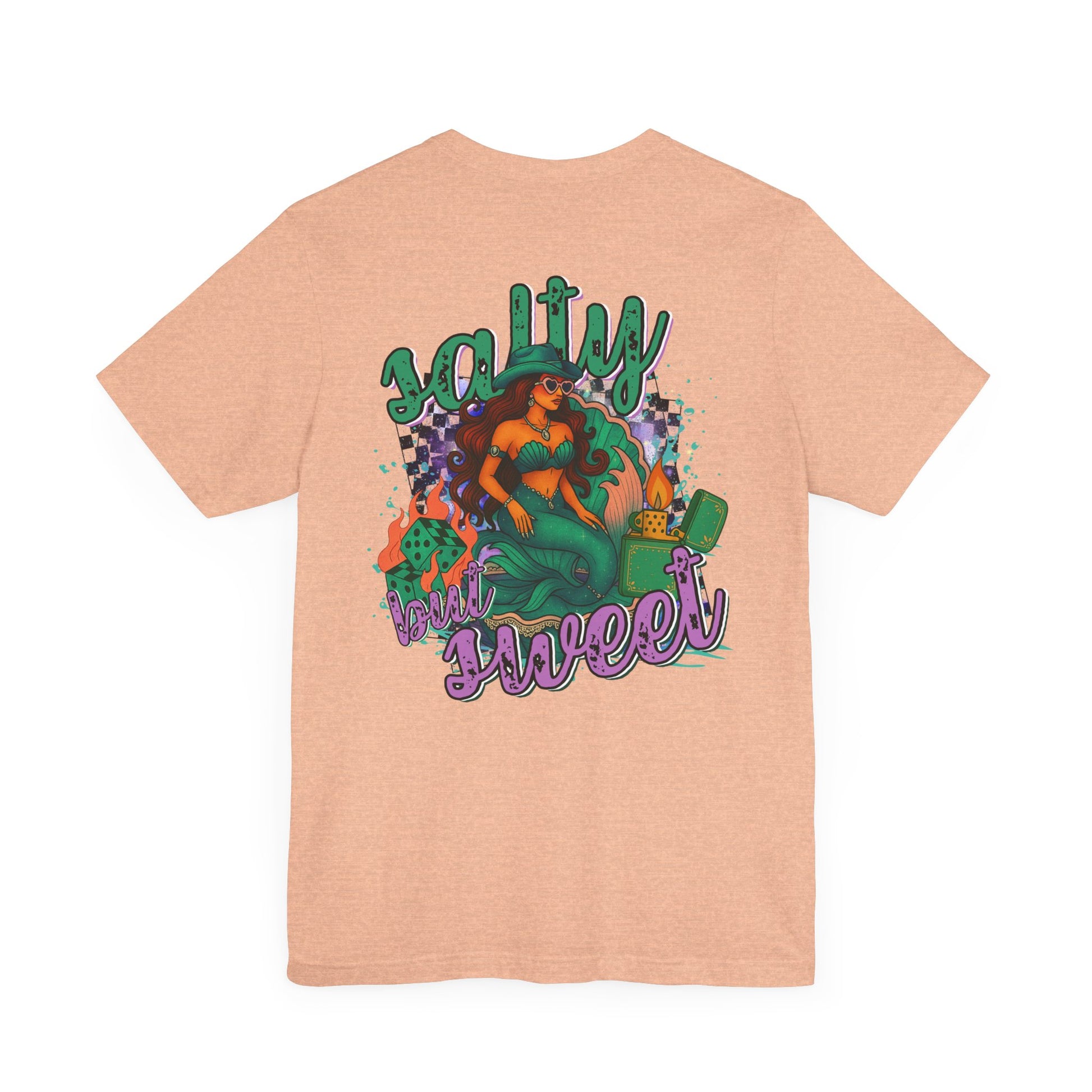 Short Sleeve Tee - Western Mermaid Baddie Design