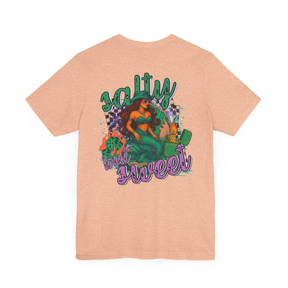 Short Sleeve Tee - Western Mermaid Baddie Design