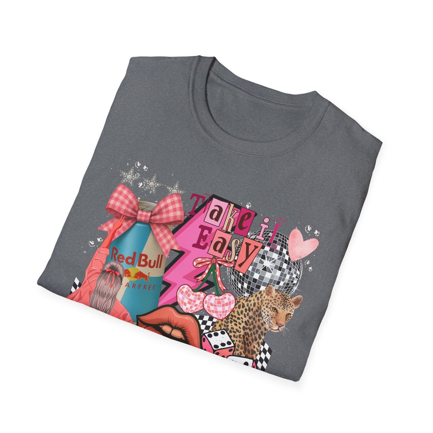 Sugar Free Red Bull Collage Unisex T-Shirt