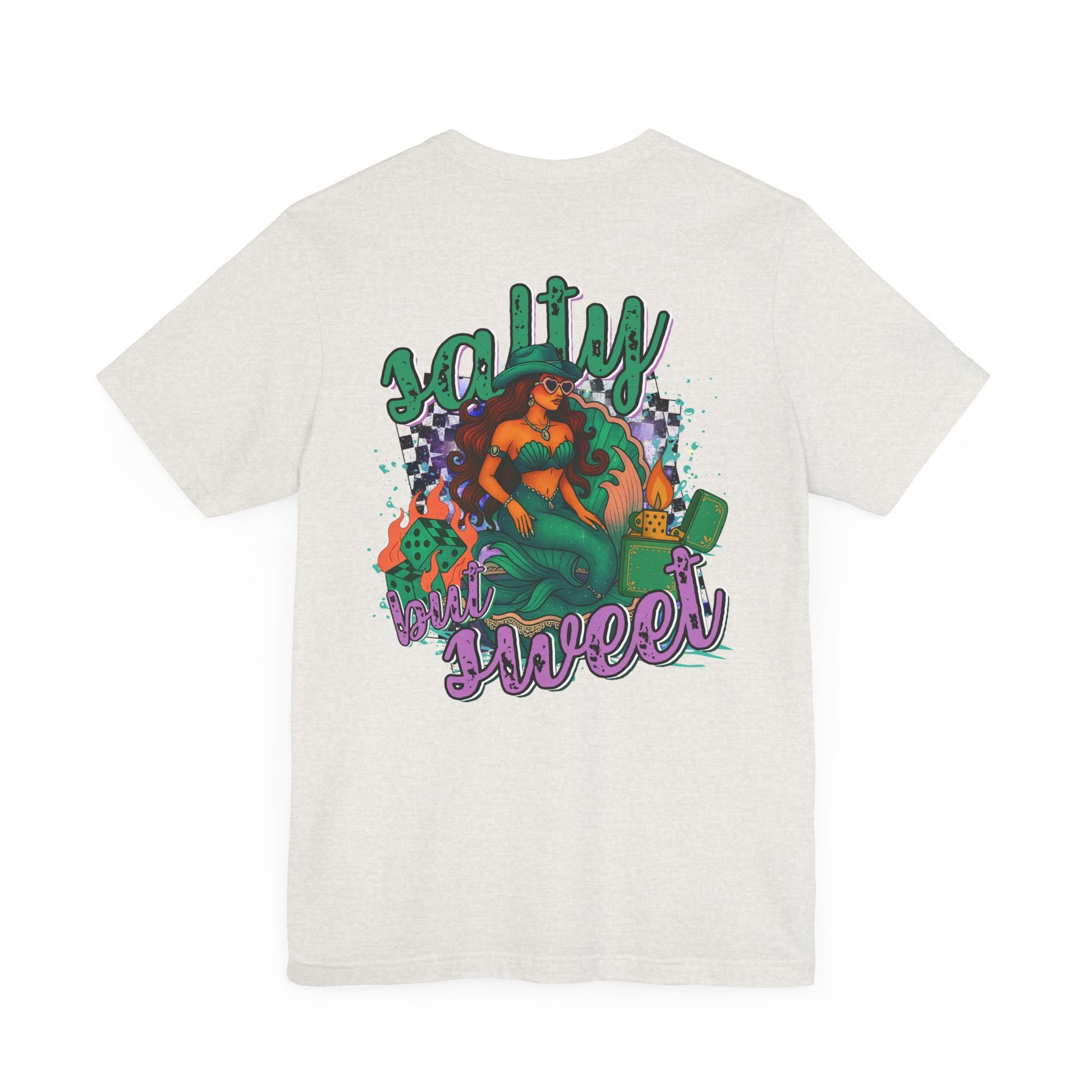 Short Sleeve Tee - Western Mermaid Baddie Design