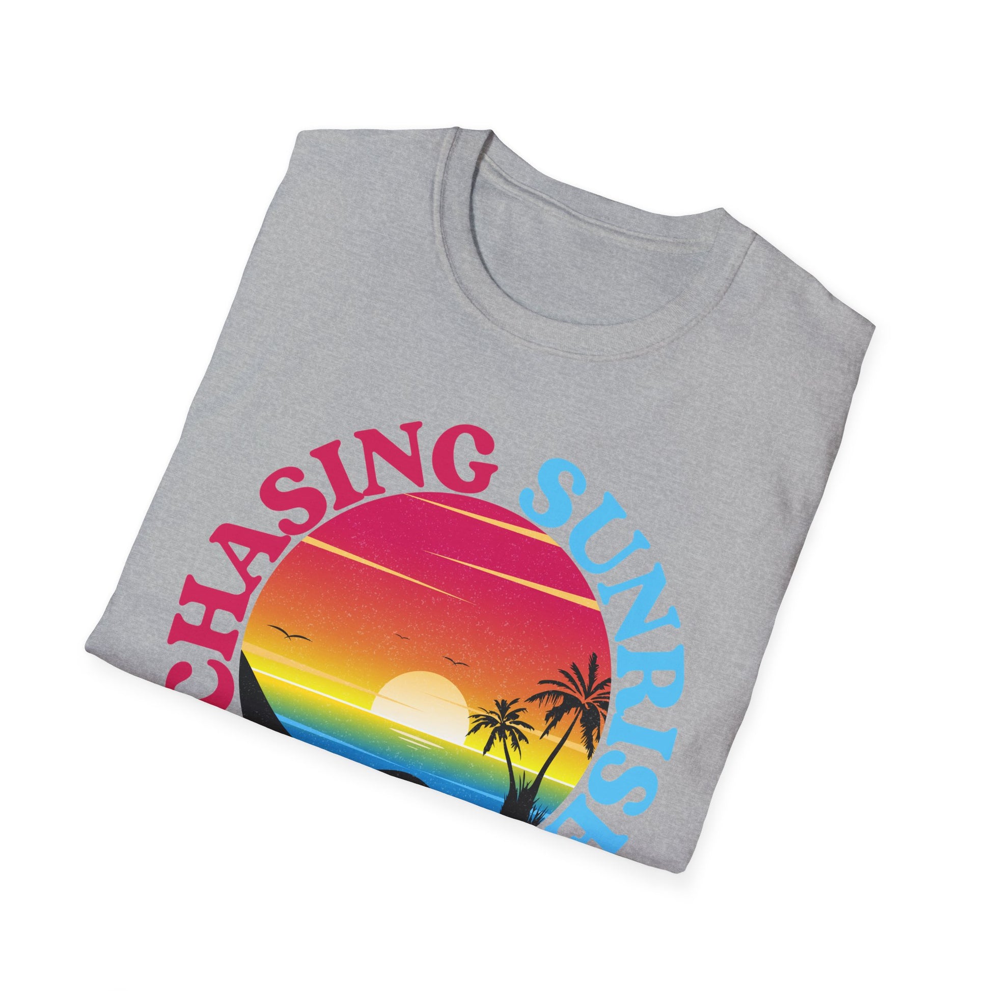 Chasing Sunrise, Finding Peace Unisex T-Shirt