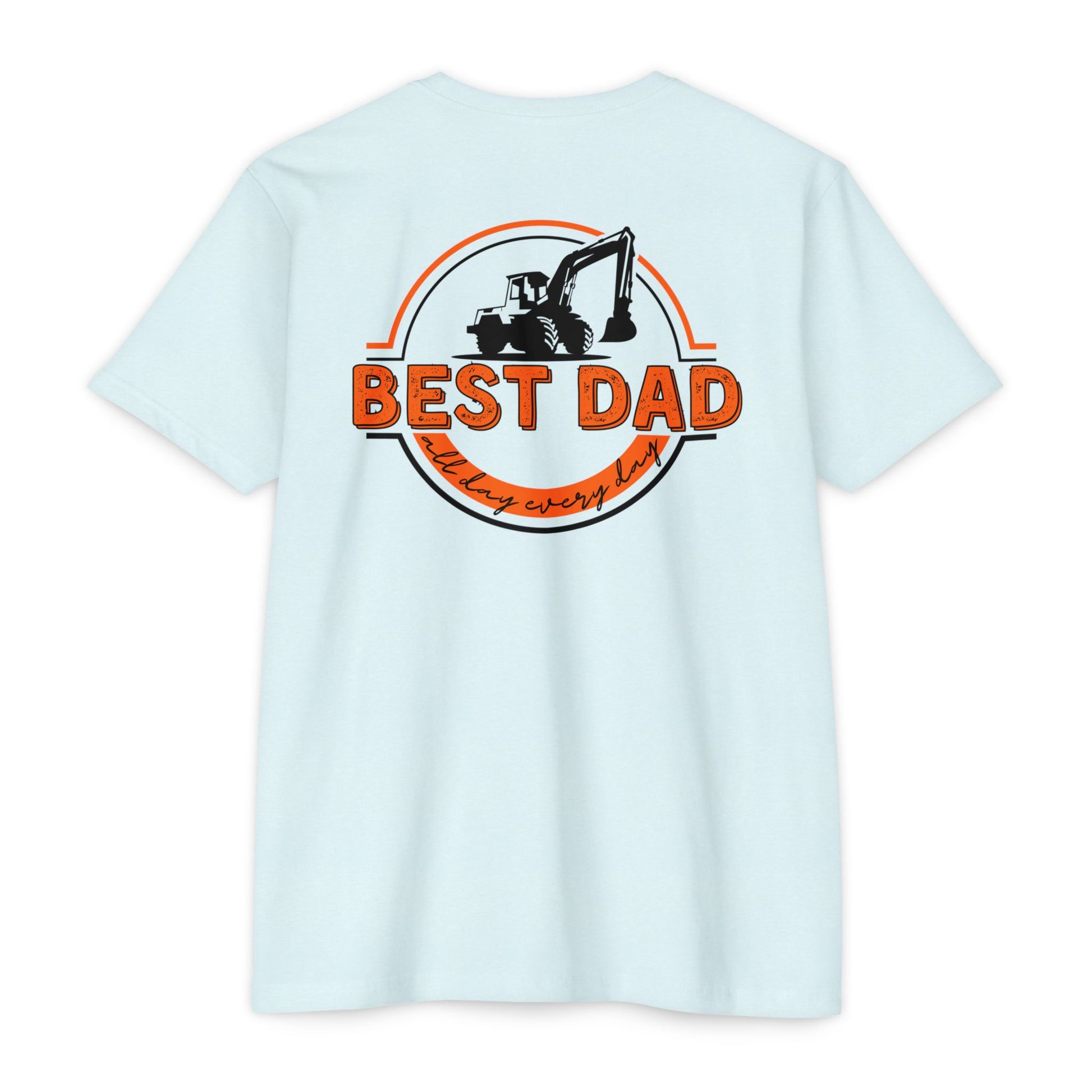 Best Dad Unisex T-Shirt, Father's Day Gift, Construction Dad Tee, Casual Wear, Birthday Present for Him