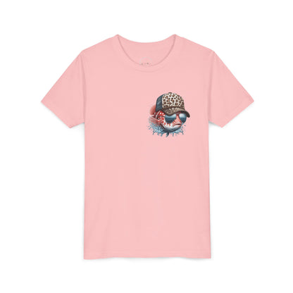Kids Fishing Tee - CaffeinatedPlanner Family Exclusive Design: 'Bait Babe'