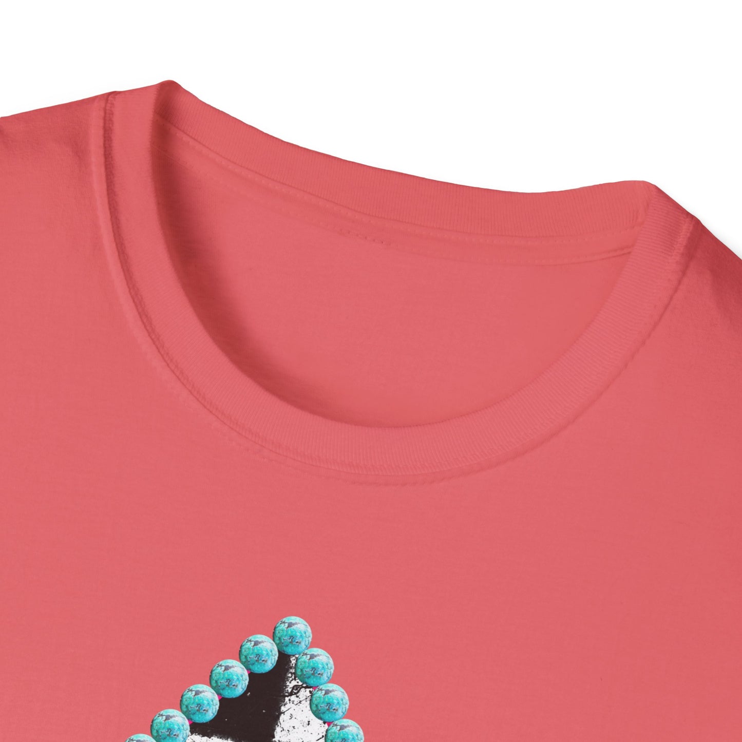 Social Worker Checkered Spades T-Shirt