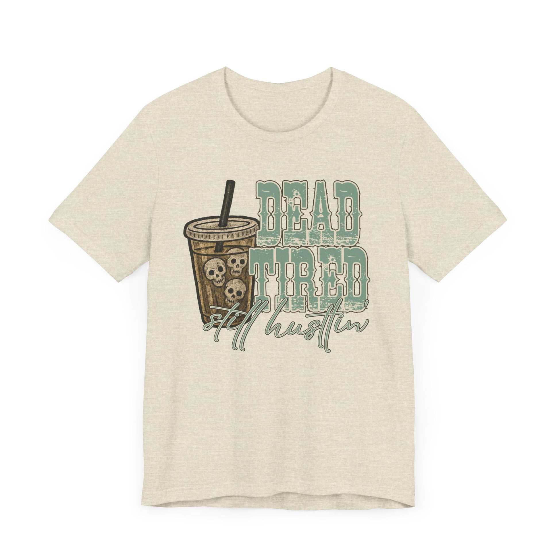 Skeleton Head Iced Coffee Unisex Tee