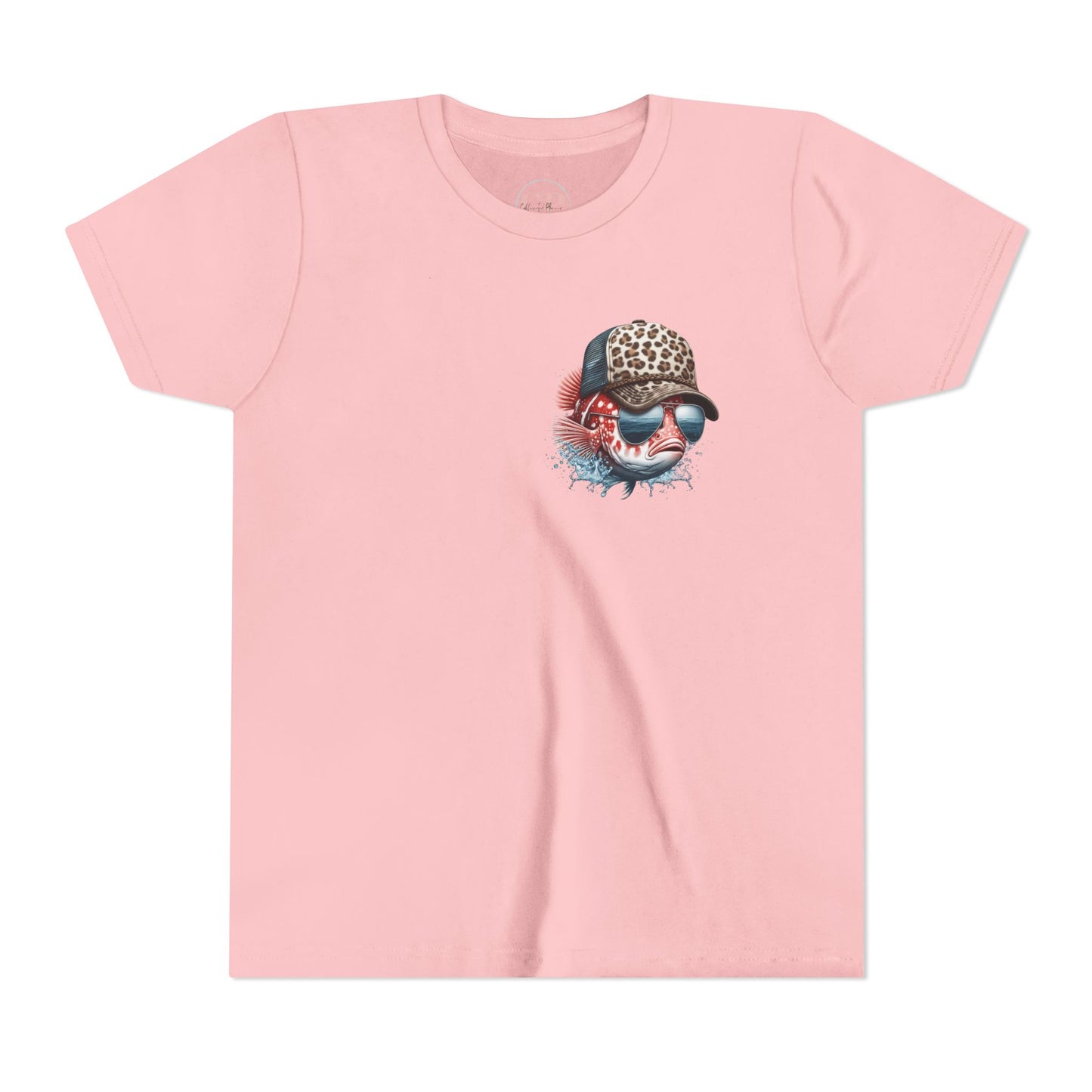 Kids Fishing Tee - CaffeinatedPlanner Family Exclusive Design: 'Bait Babe'