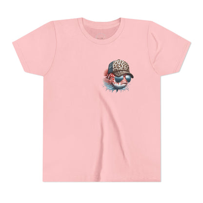 Kids Fishing Tee - CaffeinatedPlanner Family Exclusive Design: 'Bait Babe'