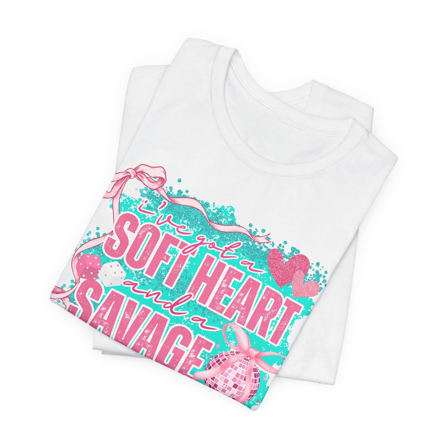 Savage Mouth Graphic Tee - Soft Hearted Apparel, Unisex T-Shirt, Trendy Casual Wear, Fun Gift for Friends, Statement Top