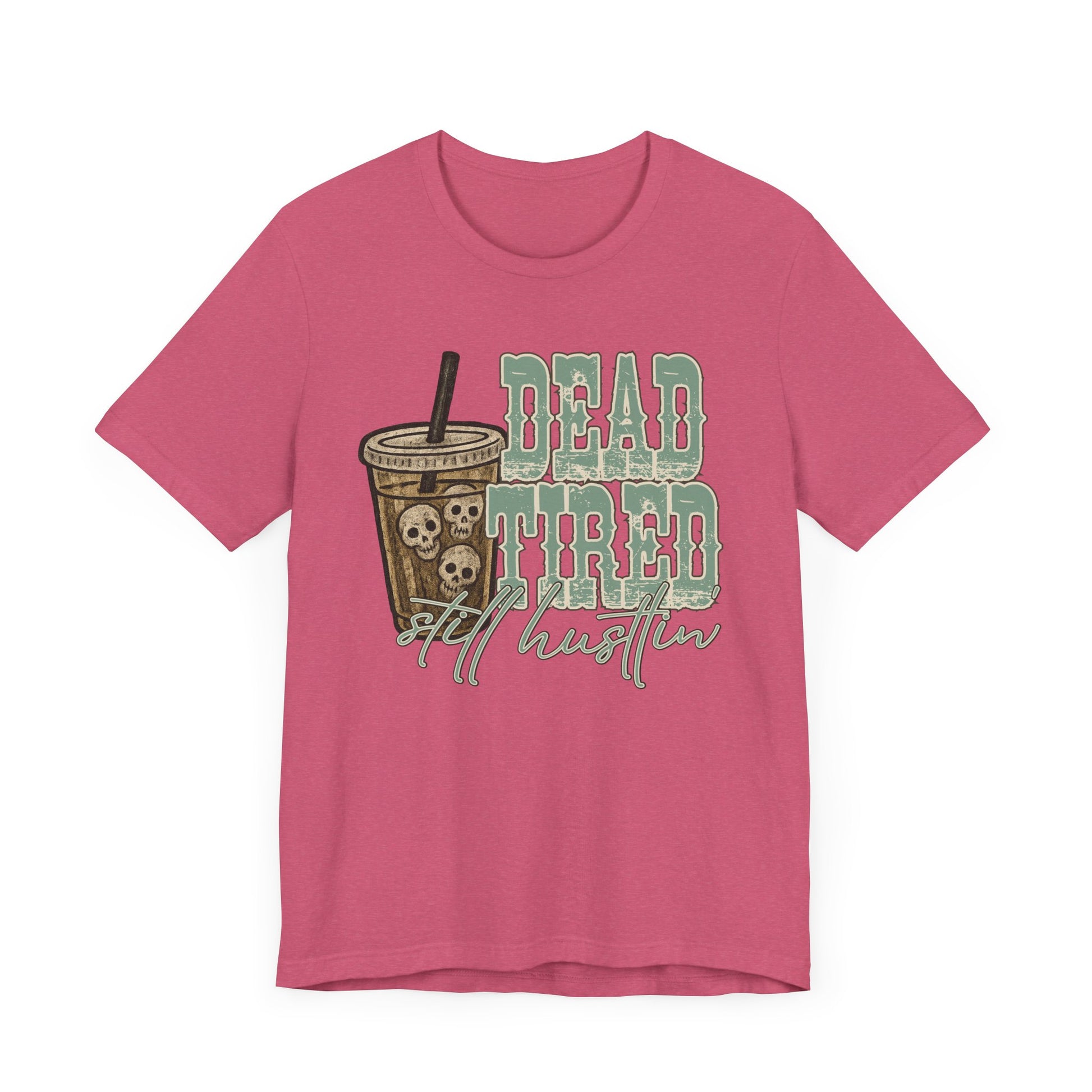 Skeleton Head Iced Coffee Unisex Tee