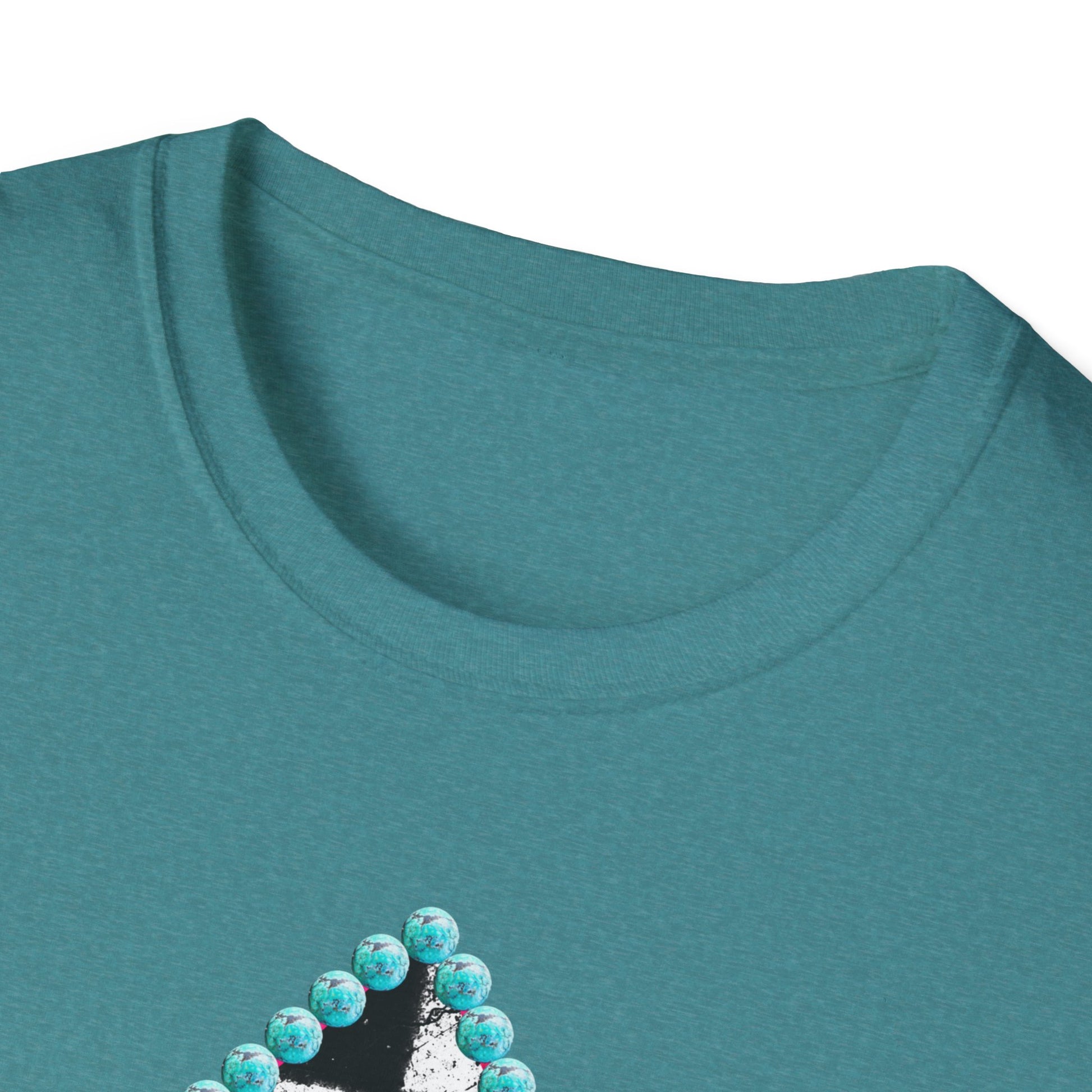 Social Worker Checkered Spades T-Shirt
