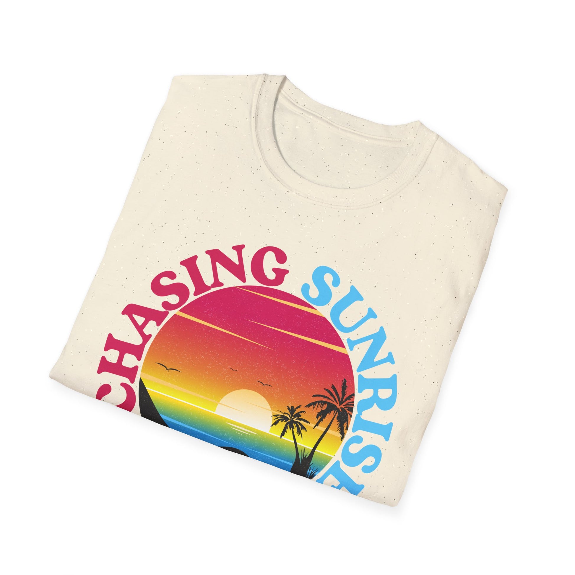 Chasing Sunrise, Finding Peace Unisex T-Shirt