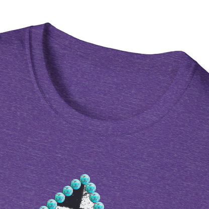 Teacher Checkered Spades T-Shirt