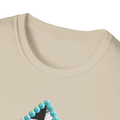 Social Worker Checkered Spades T-Shirt