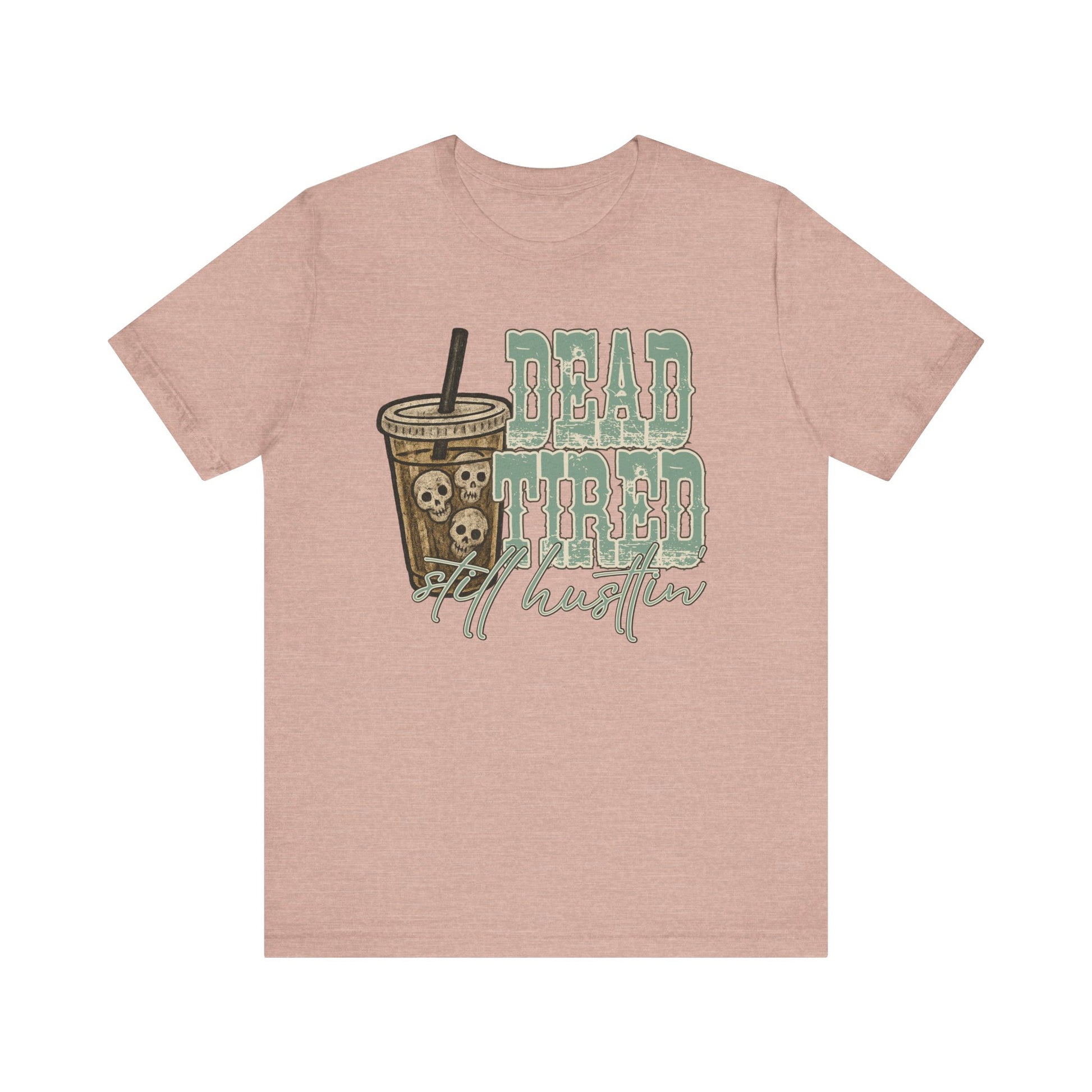 Skeleton Head Iced Coffee Unisex Tee