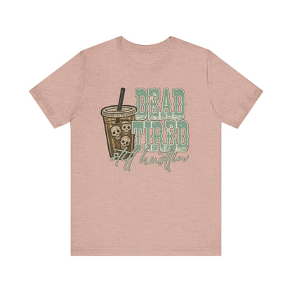 Skeleton Head Iced Coffee Unisex Tee