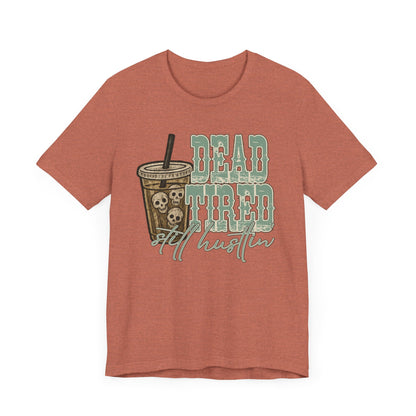 Skeleton Head Iced Coffee Unisex Tee