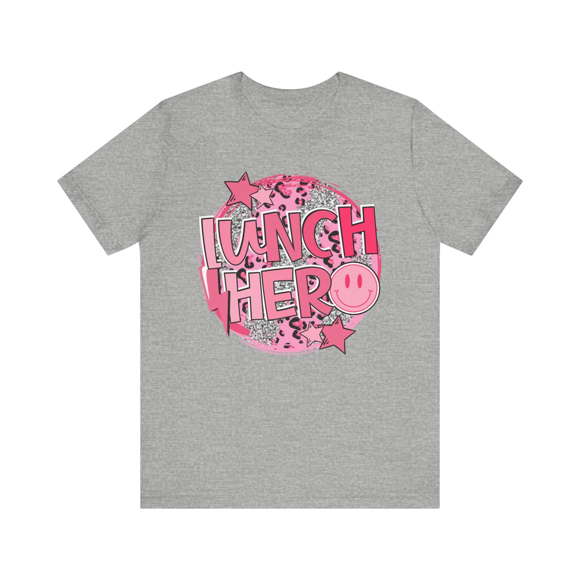 Lunch Hero Unisex Tee - Cafeteria Staff Shirt * Front Design Only
