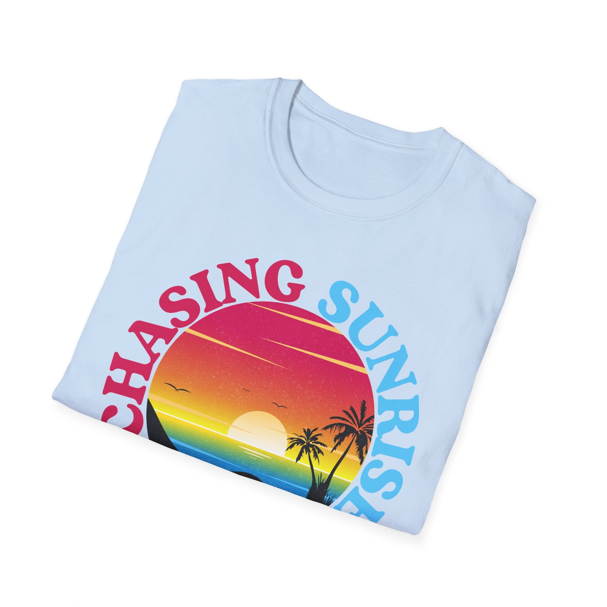 Chasing Sunrise, Finding Peace Unisex T-Shirt