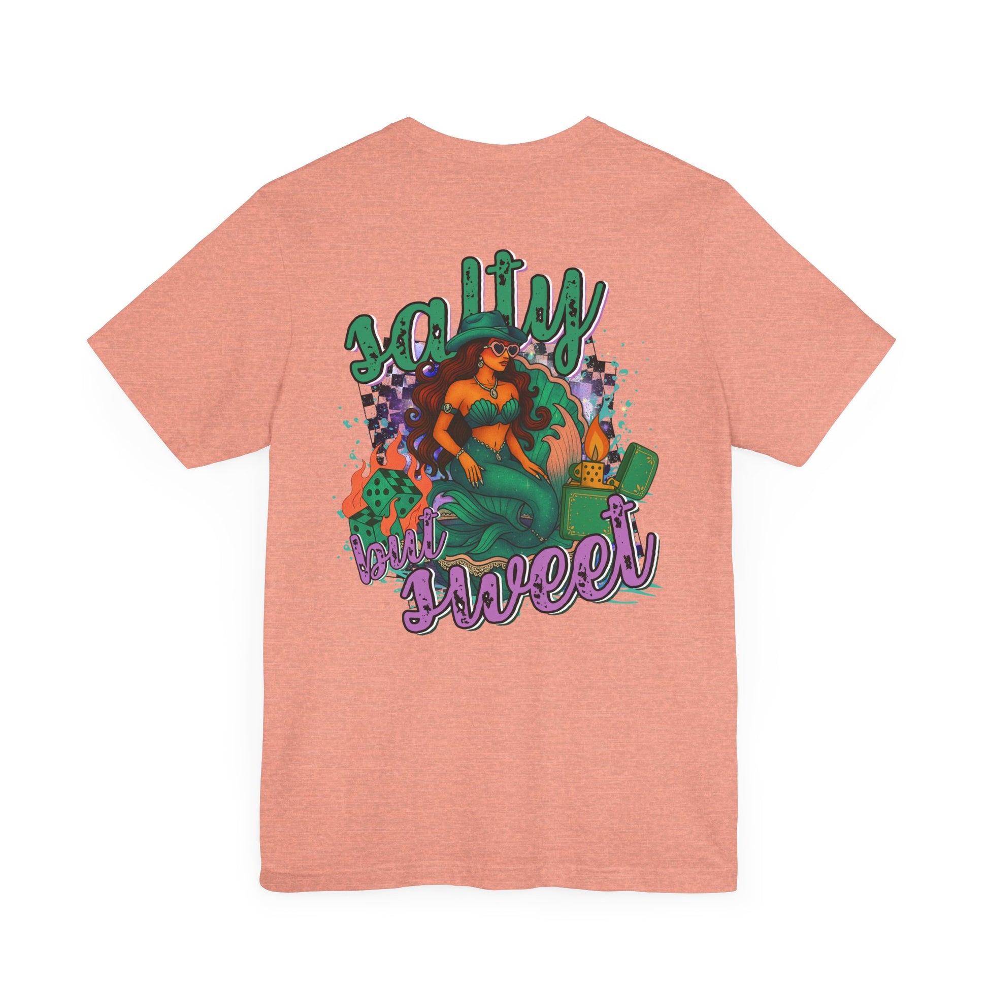 Short Sleeve Tee - Western Mermaid Baddie Design