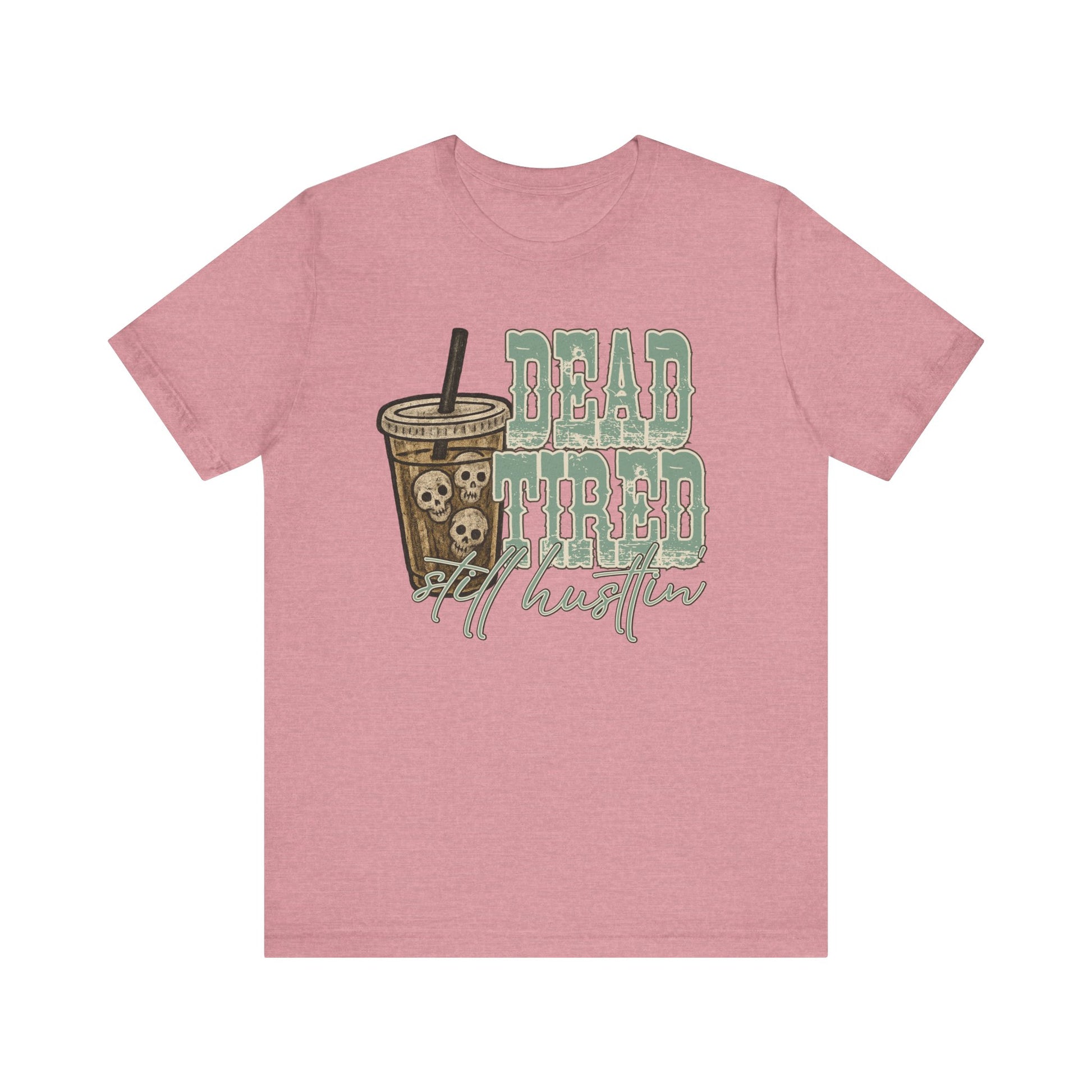 Skeleton Head Iced Coffee Unisex Tee