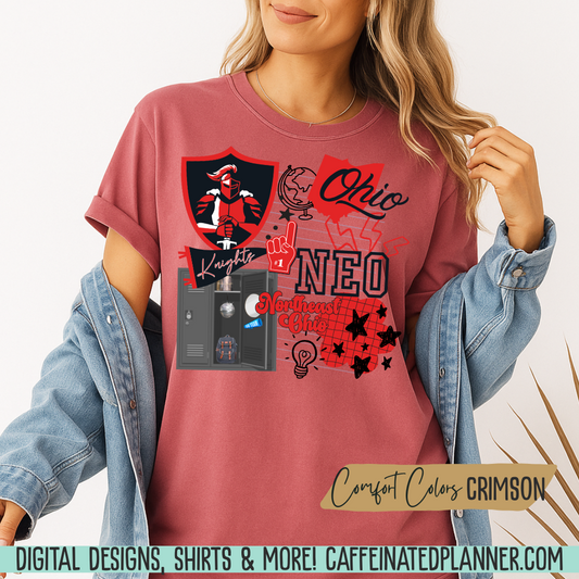 CUSTOM School TShirt, School Spirit // ADULT