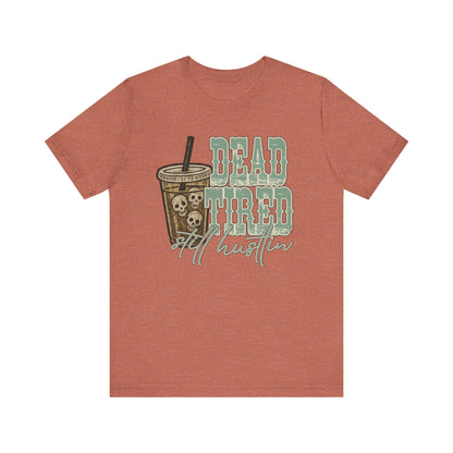 Skeleton Head Iced Coffee Unisex Tee