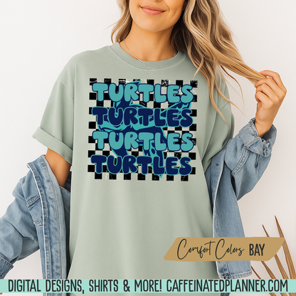 CUSTOM School TShirt, Checkered Focus // ADULT