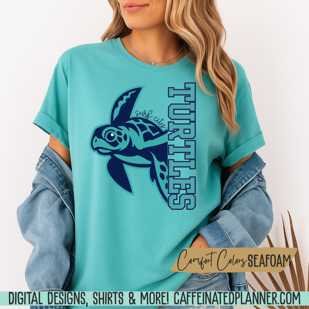 CUSTOM School TShirt, Mascot & Varsity Lettering TShirt // ADULT