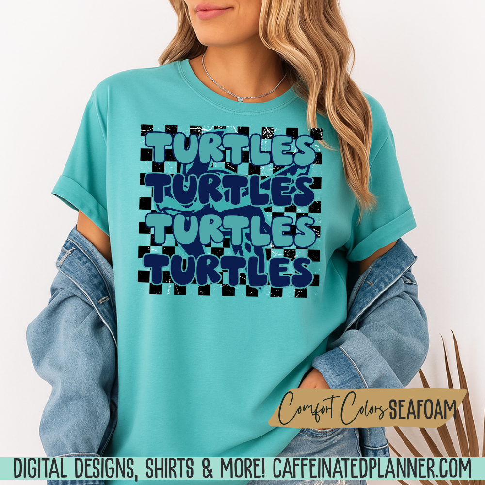 CUSTOM School TShirt, Checkered Focus // ADULT