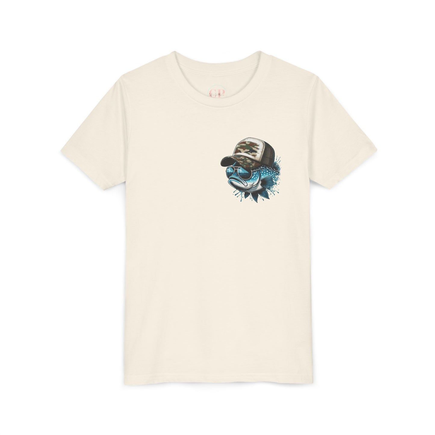 Kids Fishing Tee - CaffeinatedPlanner Family Exclusive Design: 'Bait Boss'