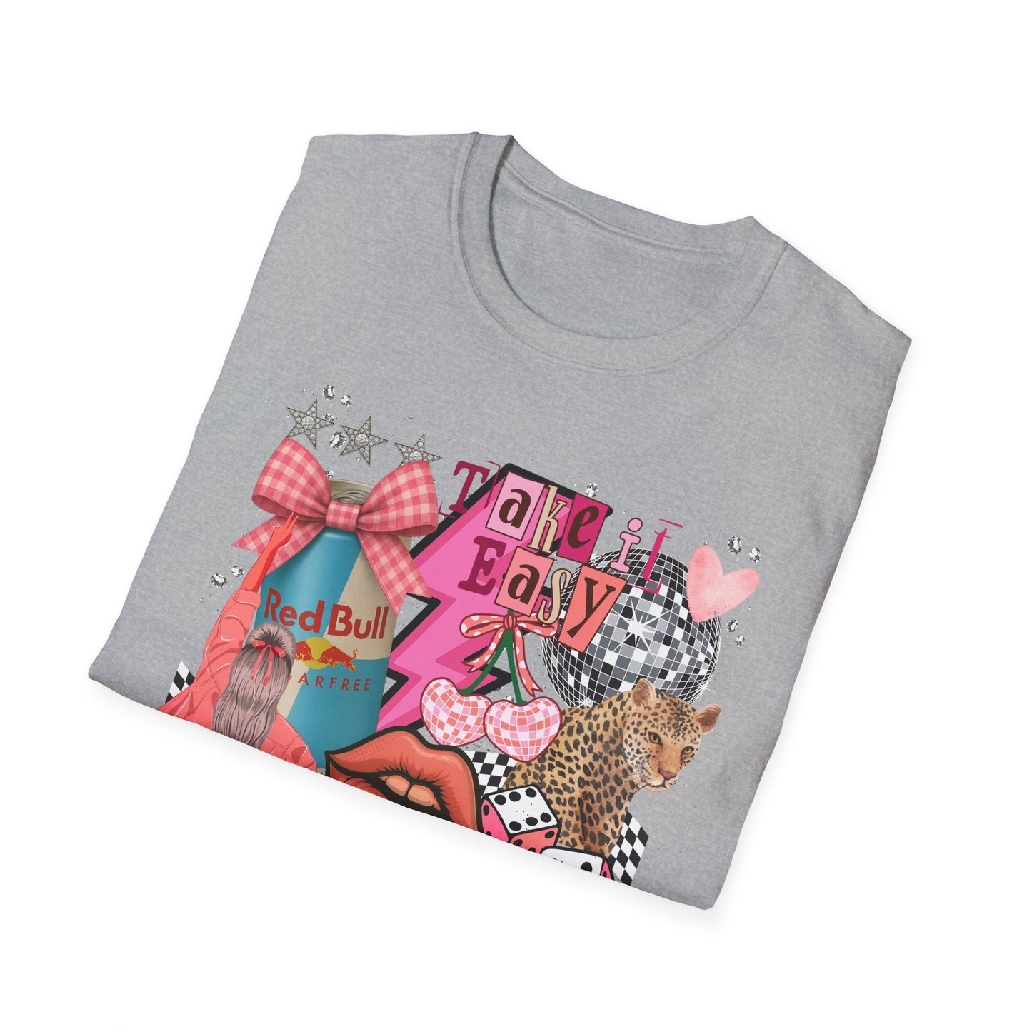 Sugar Free Red Bull Collage Unisex T-Shirt