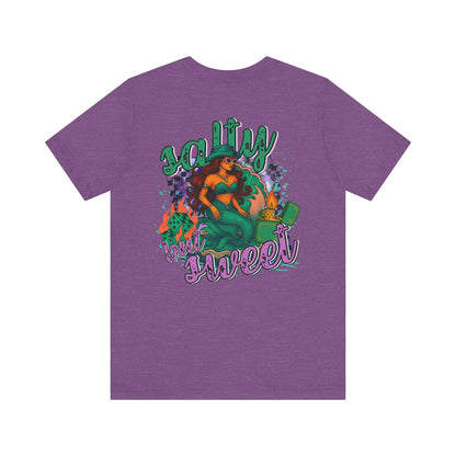 Short Sleeve Tee - Western Mermaid Baddie Design