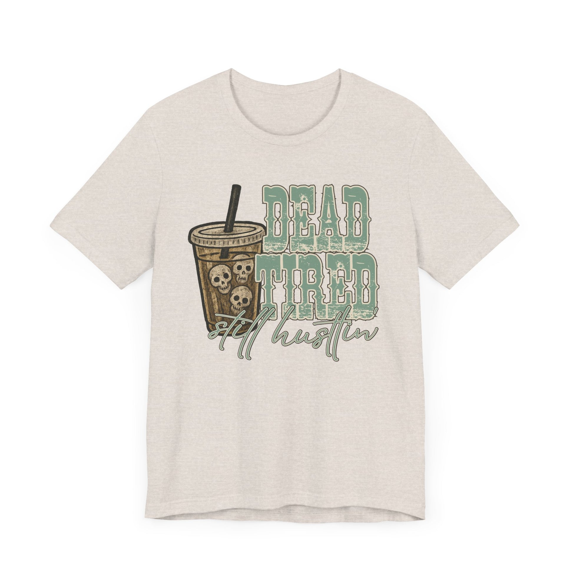Skeleton Head Iced Coffee Unisex Tee